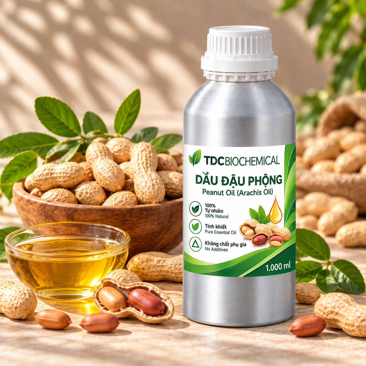 Dầu đậu phộng – Nguyên liệu sinh học |TDC FARM