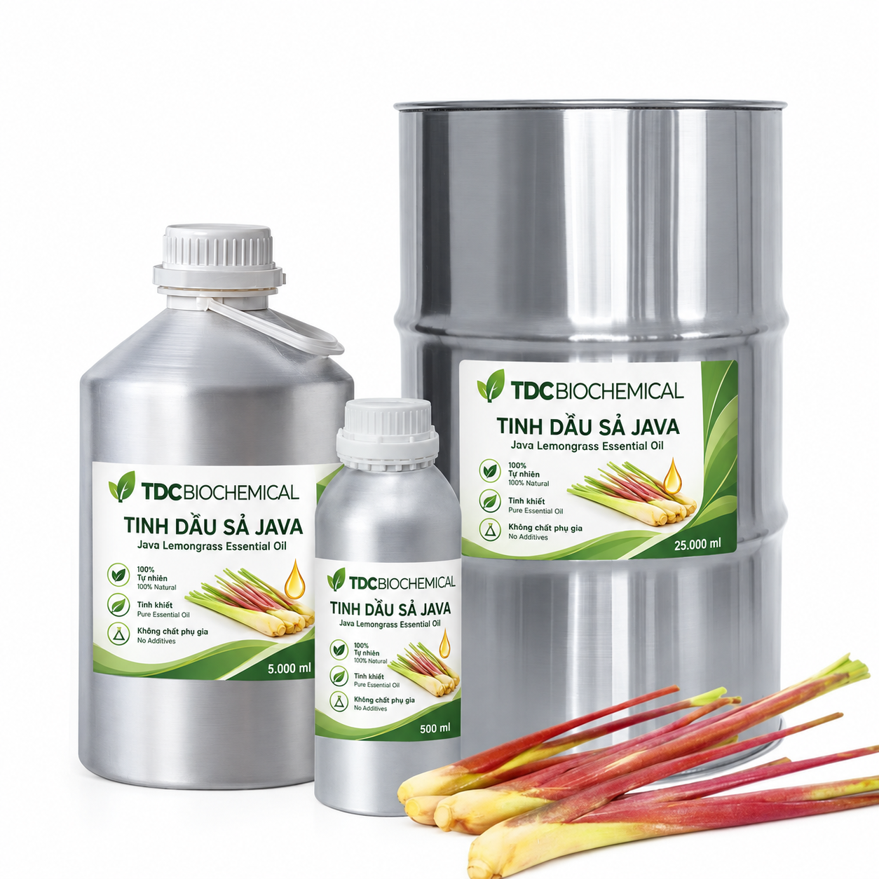 Tinh dầu sả Java – Nguyên liệu tạo hương |  TDC FARM